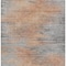 Homeroots 8' X 10' Salmon Gray And Charcoal Abstract Washable Indoor Outdoor Area Rug 587179 - alternate 8