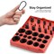 Neiko Rubber O-Ring Assortment Kit, Buna-N Gasket Sealing Replacement O-Rings, 32 Metric Sizes, 419-Piece 50444A - alternate 4