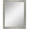 Homeroots 53" Silver Solid Wood Framed Accent Mirror 632815 - alternate 1