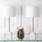 Jonathan Y Dawson 30" Marble/Crystal LED Table Lamp, Brass, 2PK JYL5008A-SET2 - alternate 7
