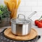 Martha Stewart Everyday Midvale Stainless Steel 2 Quart Saucepan in Silver 128728.02 - alternate 5