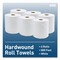 Gen Hardwound Roll Towels, 1-Ply, 8in x 800 ft, White, 6PK G2820 - alternate 10