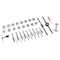 Performance Tool 40 pc. SAE Tap and Die Set, NC NF NPT, Storage Case W4001DB - alternate 4
