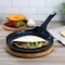 Oster Hawke 10 Inch Ceramic Nonstick Comal Pan in Dark Blue 139144.01 - alternate 5
