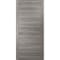 Sartodoors Modern Solid Interior Door with Handle, Planum 0010 Ginger Ash, Single Regural Panel Frame Trims, B PLANUM0010ID-GA-3296 - alternate 1