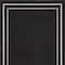 Homeroots 2' X 4' Black And Ivory Indoor Outdoor Area Rug 545939 - alternate 7
