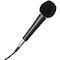 Hamiltonbuhl Sanitary Disposable Microphone Covers - Hypoallergenic Polyester, Black X19MMPBKC - alternate 3