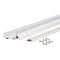M-D Building Products 36 in. White Aluminum U-Shape Screw-on Under Door Seal 06403 - alternate 4