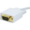 Monoprice CPU Cord, Displayport/VGA, 6ft, White 6019 - alternate 6