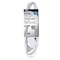 Powerzone SPT-2 Extension Cord, 16 AWG, Indoor, 16/2, 3 Outlets, White, 7 ft OR920607 - alternate 1