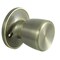 Prosource Dummy Knob, Tulip Design, 1-3/8 to 1-3/4 in Thick Door, Brass, 65.7 mm Rose/Base TS840V-PS - alternate 1