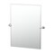 Gatco Reveal 31.5" Frameless Rectangle Mirror, Satin Nickel 4679S - alternate 1