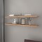 Homeroots Set Of Two Wood Wall Mounted Floating Shelf 571359 - alternate 7