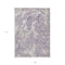 Homeroots 9' X 12' Lavender And Ivory Abstract Washable Indoor Outdoor Area Rug 600106 - alternate 9