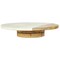 Laurie Gates 16 Inch Lazy Susan in Natural Wood and White Marble 113920.01 - alternate 3