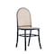 Manhattan Comfort Paragon Dining Chair 2.0 in Black and Cane, Set of 2 DCCA12-BK - alternate 7