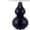 Jonathan Y Cora 22" Classic Vintage Glass LED Table Lamp with USB Charging Port, Navy, 2PK JYL1125B-SET2 - alternate 7