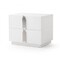 Homeroots 19" White Two Drawer Nightstand 491587 - alternate 5