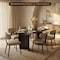 Leisuremod Dilenny Faux Leather Dining Chair - Modern Padded Side Chair with Steel Legs DC49TP - alternate 8