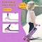 Healsmart Kick Kids Scooter, 3-Wheel Scooter for Ages 2-12 Boys and Girls, Foldable Height Adjustab SOSCOTKID04PUR - alternate 7