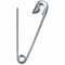 Cli Safety Pins, Gray, 144PK LEO83200 - alternate 2