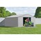 Arrow Classic 14 x 14 x 7 ft Flute Grey Steel Storage Shed CLG1414FG - alternate 11
