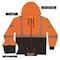Ergodyne M Orange Type R Class 3 Performance Hi-Vis Zip-Up Hoodie 8318BK - alternate 6