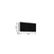 Homeroots 39" Black Laminate Accent Cabinet With Multiple Shelves 477675 - alternate 4