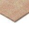 Homeroots 8' X 10' Peach Washable Indoor Outdoor Area Rug 598839 - alternate 5