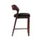 Manhattan Comfort Patricia Counter Stool  in Black - Set of 2 2-CS023-BK - alternate 8