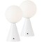 Jonathan Y Macie 11.75" Modern Minimalist Globe Rechargeable/Cordless Dimmable Integrated LED Table Lamp w, 2PK JYL7159E-SET2 - alternate 1