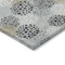 Homeroots 3' X 5' Gray Silver And Ivory Polka Dot Washable Indoor Outdoor Area Rug 594250 - alternate 5