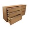 Homeroots 72" Brown Solid Wood Six Drawer Double Dresser 555431 - alternate 9