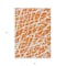 Homeroots 8' X 10' Orange and White Abstract Washable Non Skid Indoor Outdoor Area Rug 559286 - alternate 6