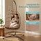 Serenelife Egg Chair with Stand SWC55B - alternate 4