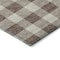 Homeroots 10' X 14' Brown And Beige Plaid Washable Indoor Outdoor Area Rug 595384 - alternate 8