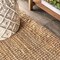Jonathan Y Pata Hand Woven Chunky Jute with Fringe Natural 10 ft. x 13 ft. Area Rug NRF103A-13 - alternate 5
