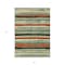 Homeroots 8' X 10' Sage Black And Red Striped Washable Indoor Outdoor Area Rug 598929 - alternate 6