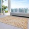 Homeroots 10' X 14' Peach And Rust Polka Dot Washable Indoor Outdoor Area Rug 615931 - alternate 8