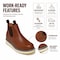 Handpoint Men's Chelsea Double Gore Pull-On Soft Toe Work Boot, 10 H84985EE-10 - alternate 5