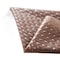 Homeroots Taupe Striped Single Shower Curtain 484055 - alternate 1