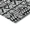 Homeroots 5' X 8' Black And Ivory Southwestern Washable Indoor Outdoor Area Rug 594149 - alternate 8
