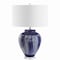 Jonathan Y Wayland 26" Ceramic LED Table Lamp, Seaside Blue JYL5013A - alternate 7