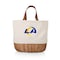 Picnic Time Family Of Brands Los Angeles Rams - Promenade Picnic Basket, (Beige Canvas) 203-20-187-334-2 - alternate 1