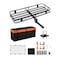Vevor 500 lbs Hitch Cargo Carrier Folding Hitch Cargo Carrier with Cargo Net JAWJCP10078 - alternate 1