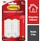 Command Medium Wire Hooks White 2 Hooks 4 Strips 17068ES-2PK - alternate 5