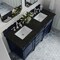 James Martin Vanities Brittany 60" Double Vanity, Victory Blue, w/ 3 CM Phantome Eclos Top 650-V60D-VBL-3PHT - alternate 5