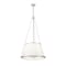 Z-Lite Madeline 6 Light Pendant, Brushed Nickel/White, 24 In W x 44.75 In H 1954P24-BN - alternate 5