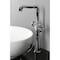 Kingston Brass Double-Handle Vessel Sink Faucet, Polished Chrome LS6601RX - alternate 2
