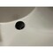 Cmi Compass Manufacturing 1-1/4'' Matte Black Easy Clean Drain Safeguard Push Style Pop-Up Drain 892-7533 - alternate 3